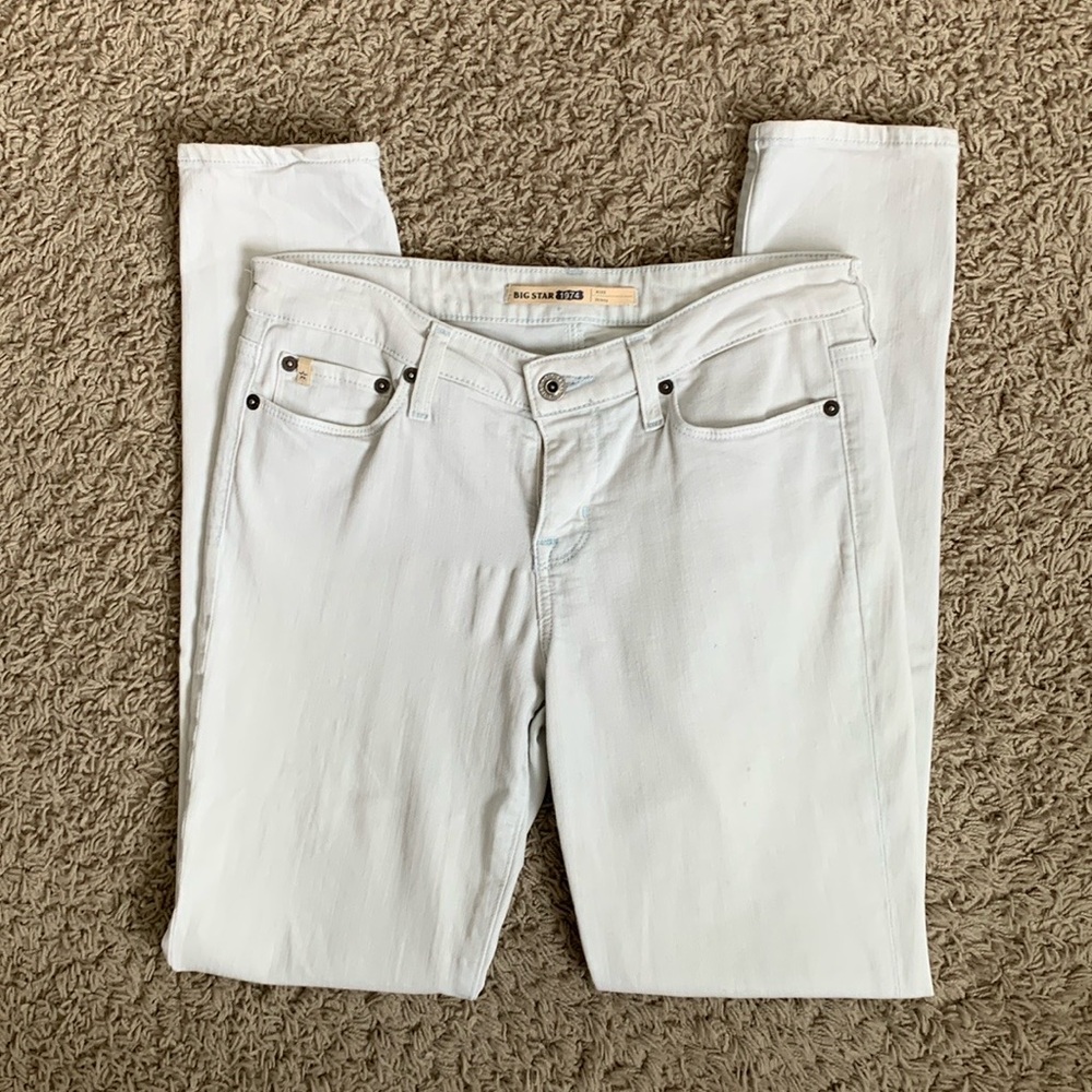 Big Star Alex skinny size 28 light wash blue jeans